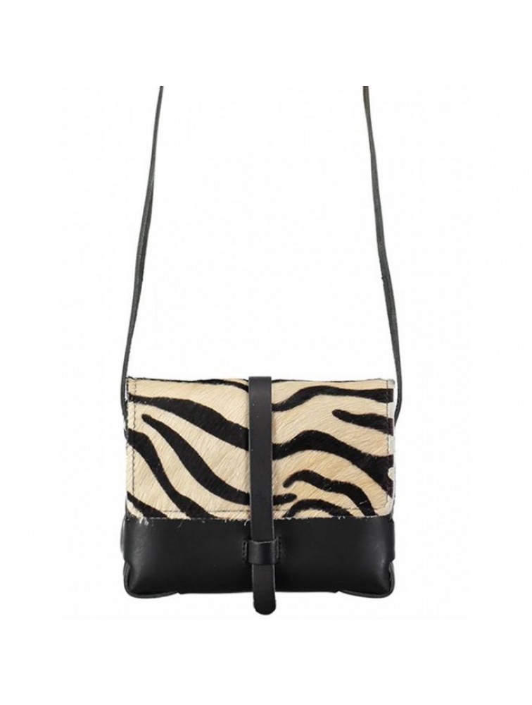 ELVY Rihanna Skin Bag Zebra