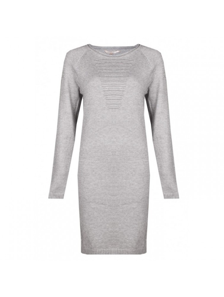 ESQUALO 3D Knitt Dress Grey