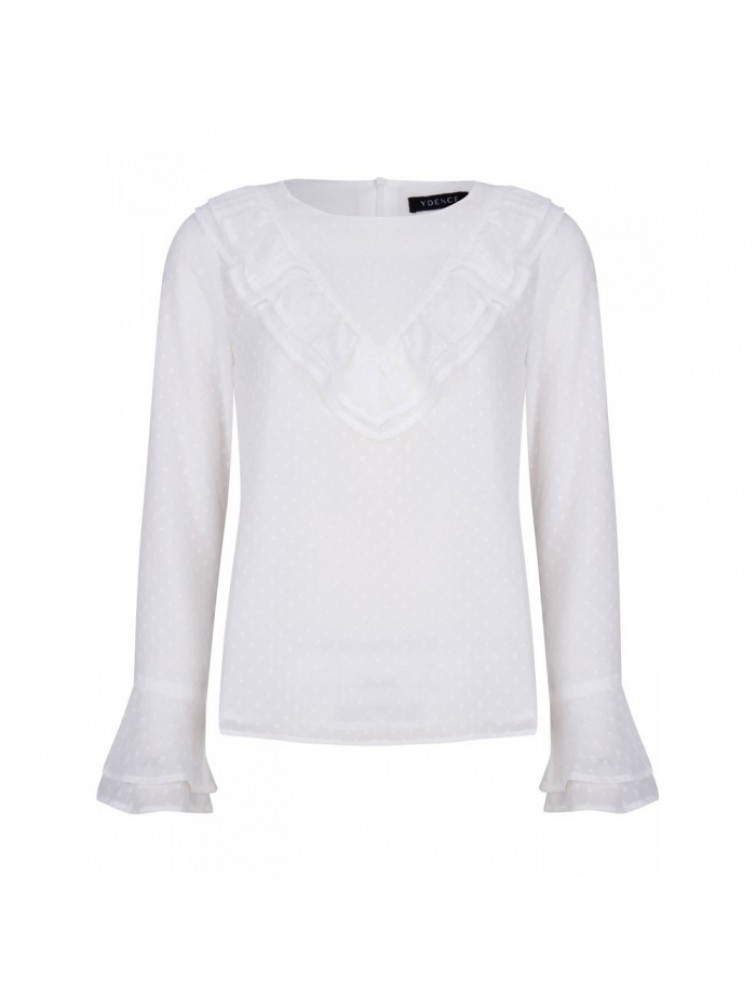 YDENCE Ines Top White